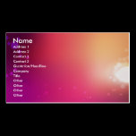 Fuschia-Dream Business Card business cards