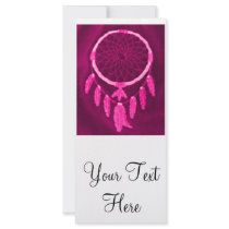 'Fuschia Night' Personalized Rack Card