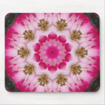 Fuschia Orchid Kaleidoscope Mousepad mousepads