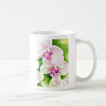Fuschia Orchid Mug