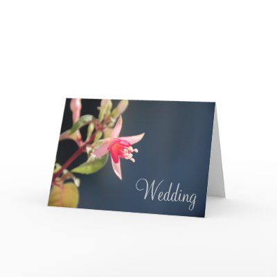 Fuschia Wedding Invitation