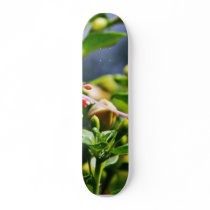 Fuschias Flowers Skate Board