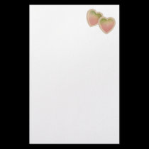 Fused Hearts stationery