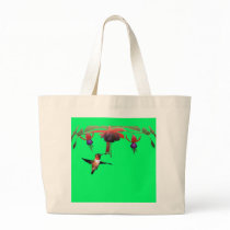 Fushia and Hummingbird Bags