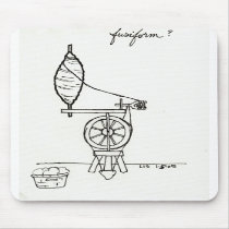 Fusiform mousepad mousepads