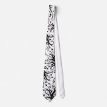 Fusion - black & white tie