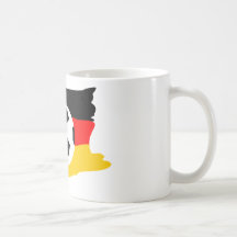 Fussball deutschland fahne coffee mugs