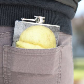 Fussy Lemon Drinking Flask Funny