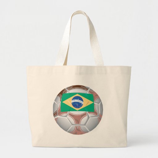 Fútbol del Brasil Bolsas Lienzo