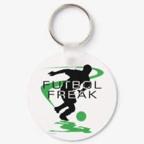 Futbol Freak - Boys - Green keychains by DT_Studios Futbol Freak - Boys - Green keychains