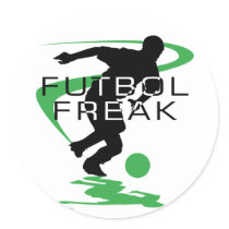 Futbol Freak - Boys - Green stickers by DT_Studios Futbol Freak - Boys - Green stickers