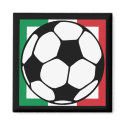 futbol. italia square. magnets