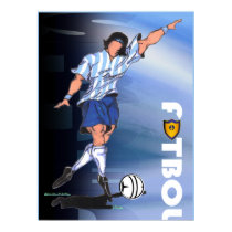 Futbol Striker Poster