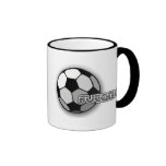 Futebol es fútbol y el fútbol es vida taza de café