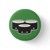 Futomaki Sushi Kawaii Buttons from Pandapad