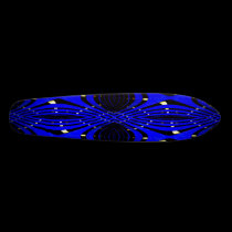 Futon Frame Fractal Art Skateboard