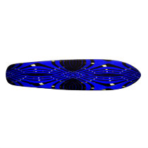 Futon Frame Fractal Art Skateboard
