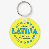 Futura Latina Sabia keychains by Sensato Futura Latina Sabia keychains