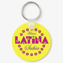 Futura Latina Sabia keychains by Sensato Futura Latina Sabia keychains