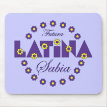 Futura Latina Sabia mousepads by Sensato Futura Latina Sabia mousepads
