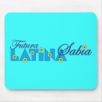 Futura Latina Sabia mousepads by Sensato Futura Latina Sabia mousepads