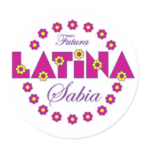 Futura Latina Sabia stickers