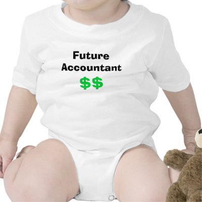 Future Accountant T Shirt by christigmc