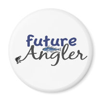 Future Angler (Fishing) magnets