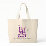 Future Architect Cute Design! Canvas Bags