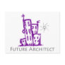 Future Architect Cute Design! Post Card