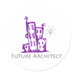 Future Architect Cute Design! Sticker