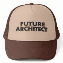 Future Architect hats by Coolkidstees Future Architect hats