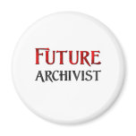 Future Archivist Fridge Magnets