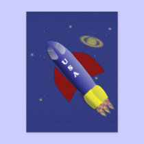 Future Astronaut Postcard postcards