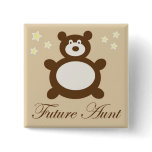 Future Aunt Baby Shower Pin buttons