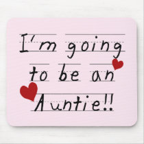 Future Auntie Kid Print Tshirts and Gifts Mousepads