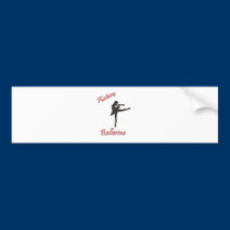 Future Ballerina bumper stickers
