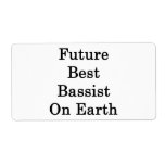Future Best Bassist On Earth Shipping Labels