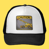 Future Big Crane Driver Hat hats