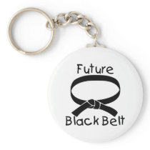 Future Black Belt Key Chain