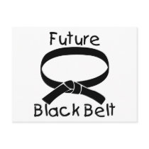 Future Black Belt Post Cards