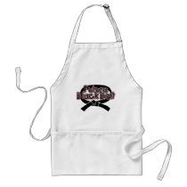 Future Black Belt  (red) Apron