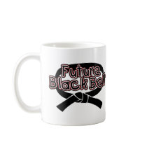 Future Black Belt  (red) Mug