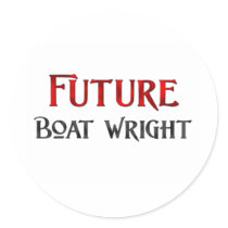 Future Boat Wright stickers by jobshirt Future Boat Wright stickers