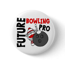 Future Bowling Pro Sock Monkey Buttons