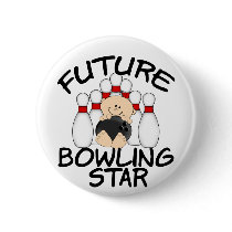 Future Bowling Star Buttons