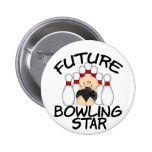 Future Bowling Star Buttons