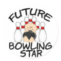 Future Bowling Star stickers by ifbabycouldtalk Future Bowling Star stickers