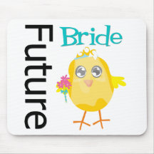 Future Bride Chick Mouse Pads