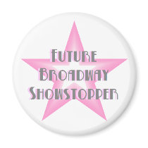 Future Broadway Showstopper (Pink) Magnet magnets